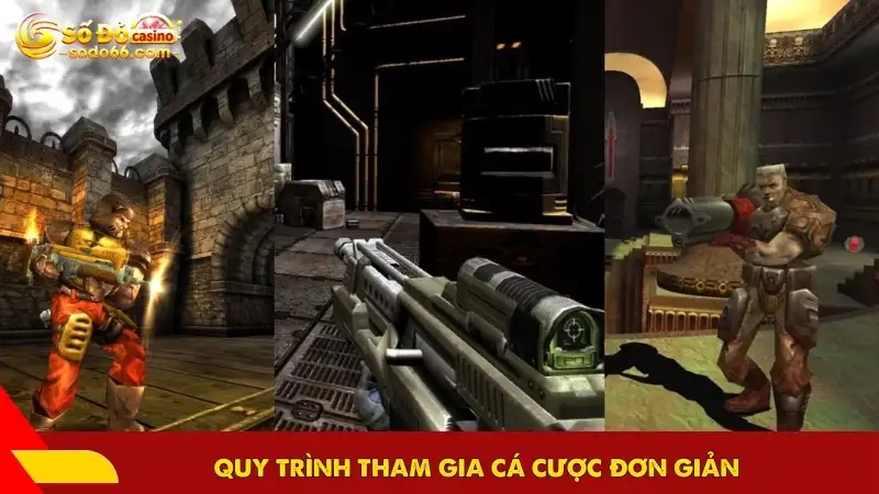 Quy trình tham gia cá cược đơn giản