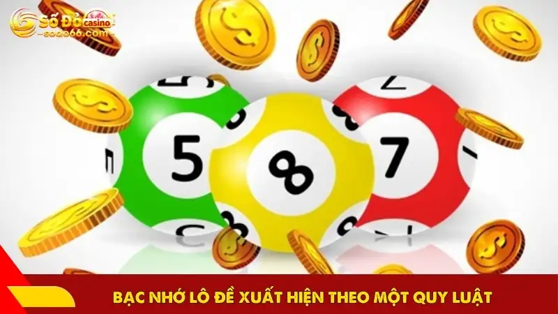Bạc nhớ lô đề xuất hiện theo một quy luật