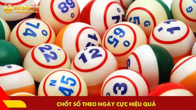 Chốt số theo ngày cực hiệu quả